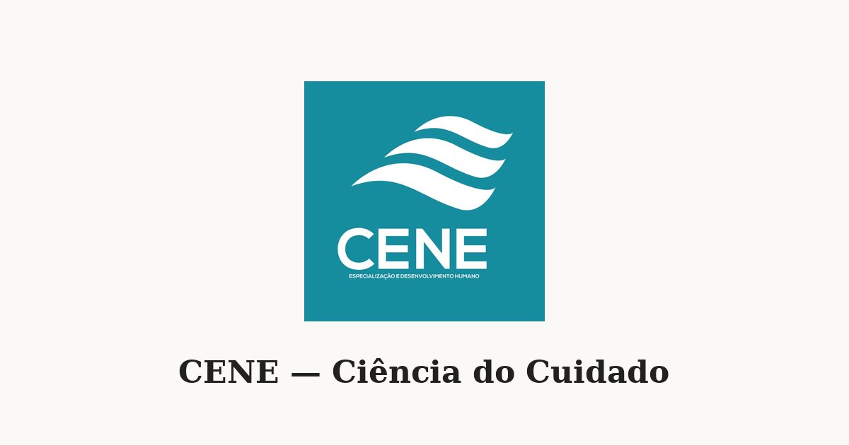 Capa do artigo: Bem-vindo ao blog do CENE